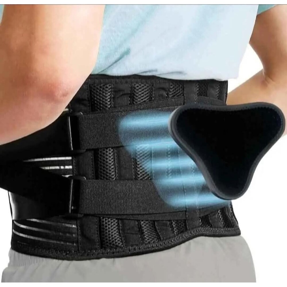 Dr Arthritis Back Brace Hernia Support Belt Lower Lumbar Men & Women Size MEDIUM